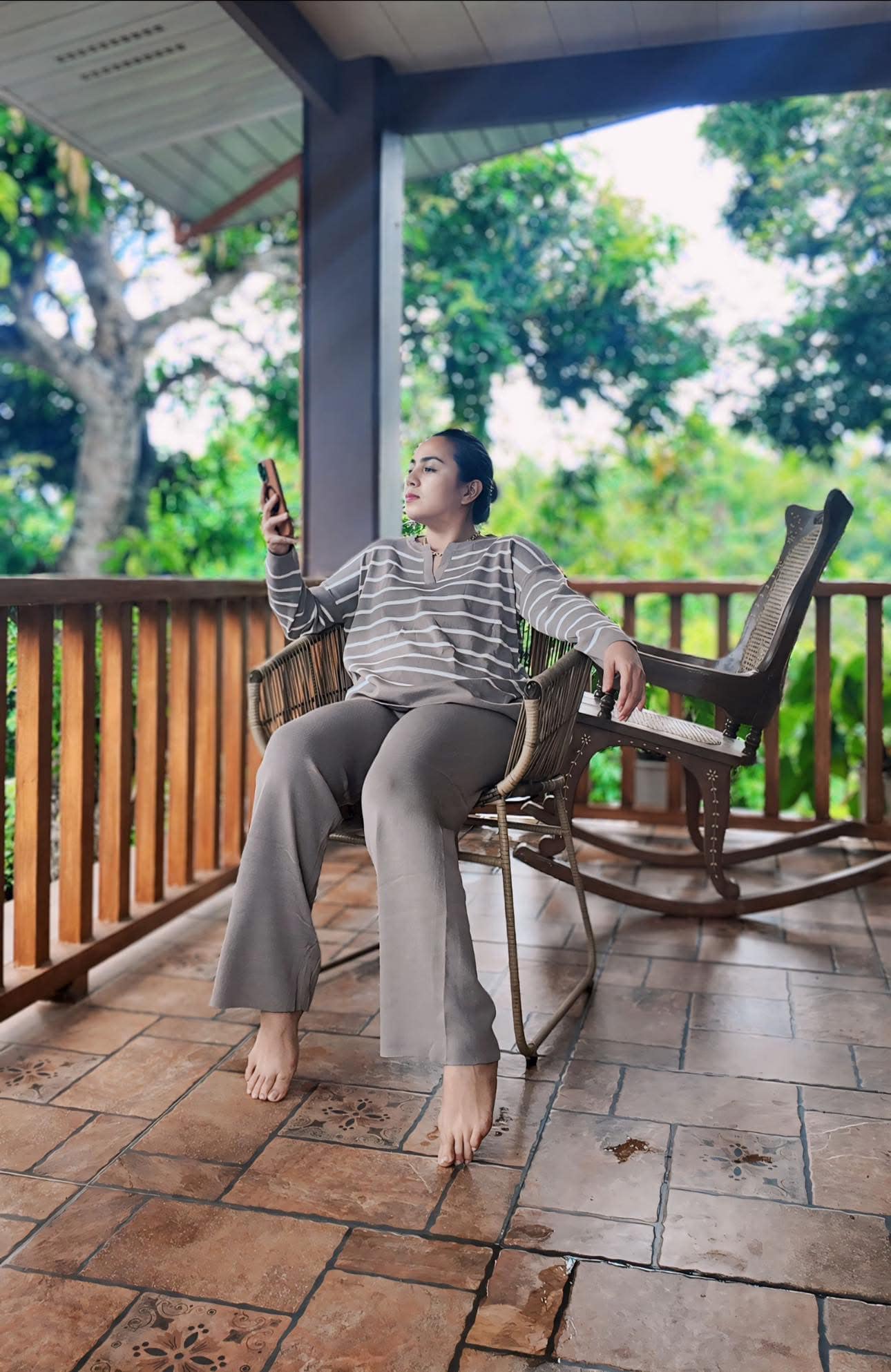 Airport Outfit Mocha