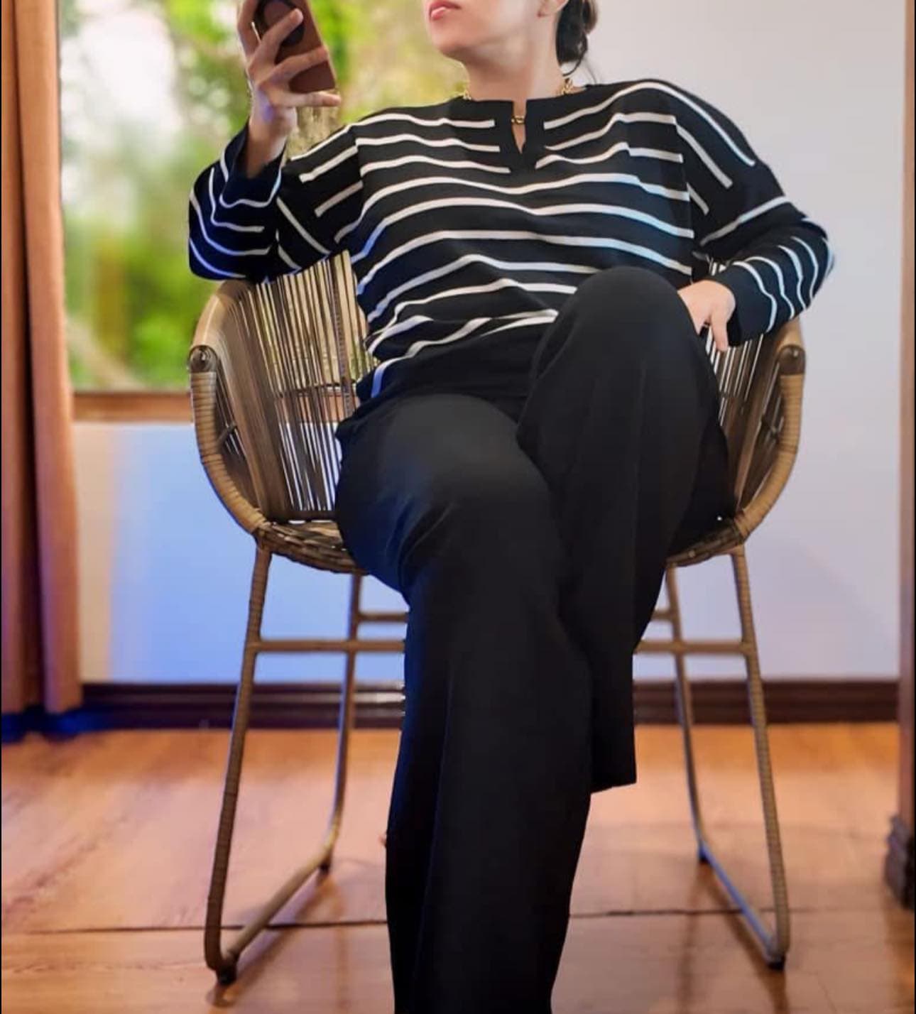 Airport Outfit Black