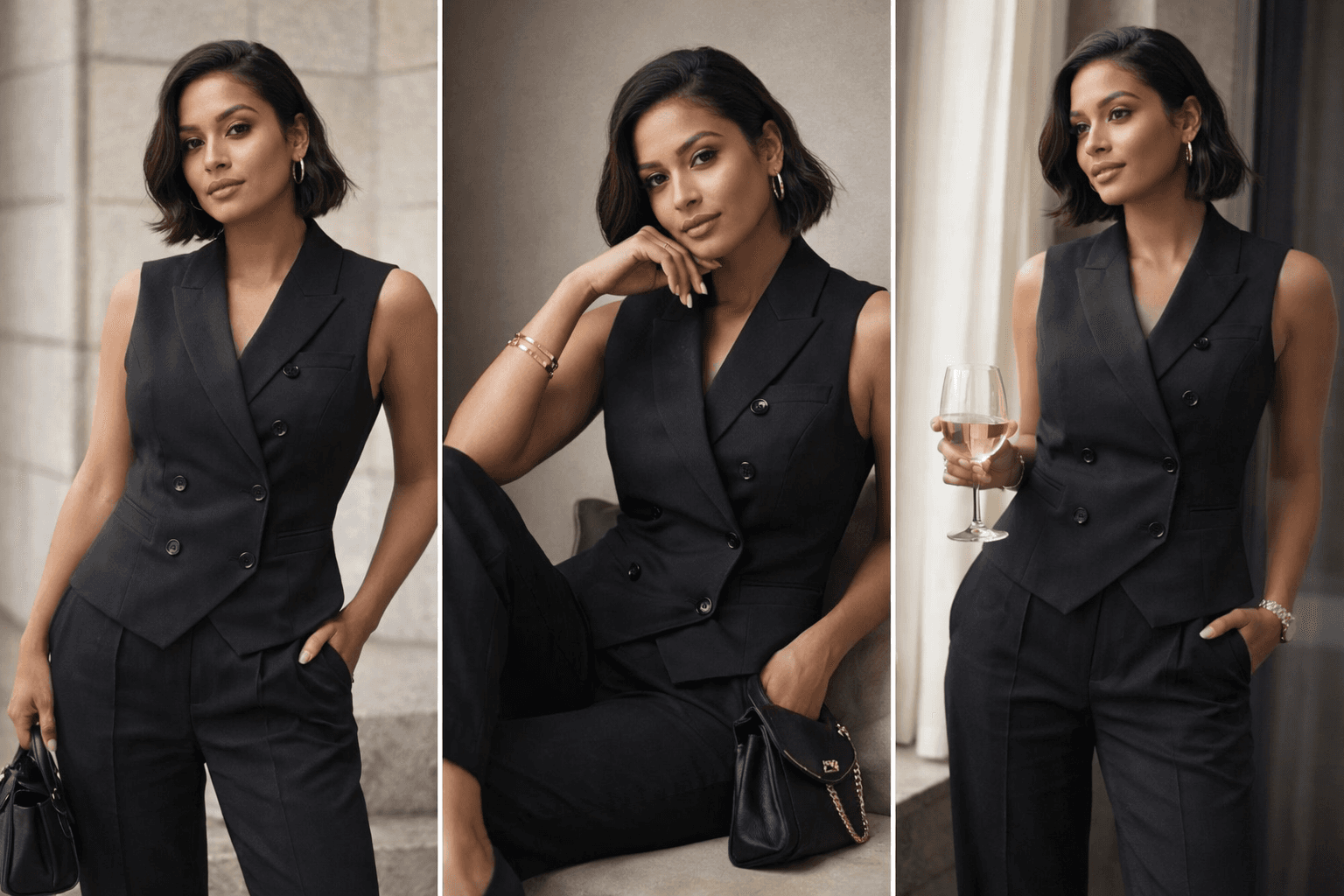 Minimalist Black Coords Set