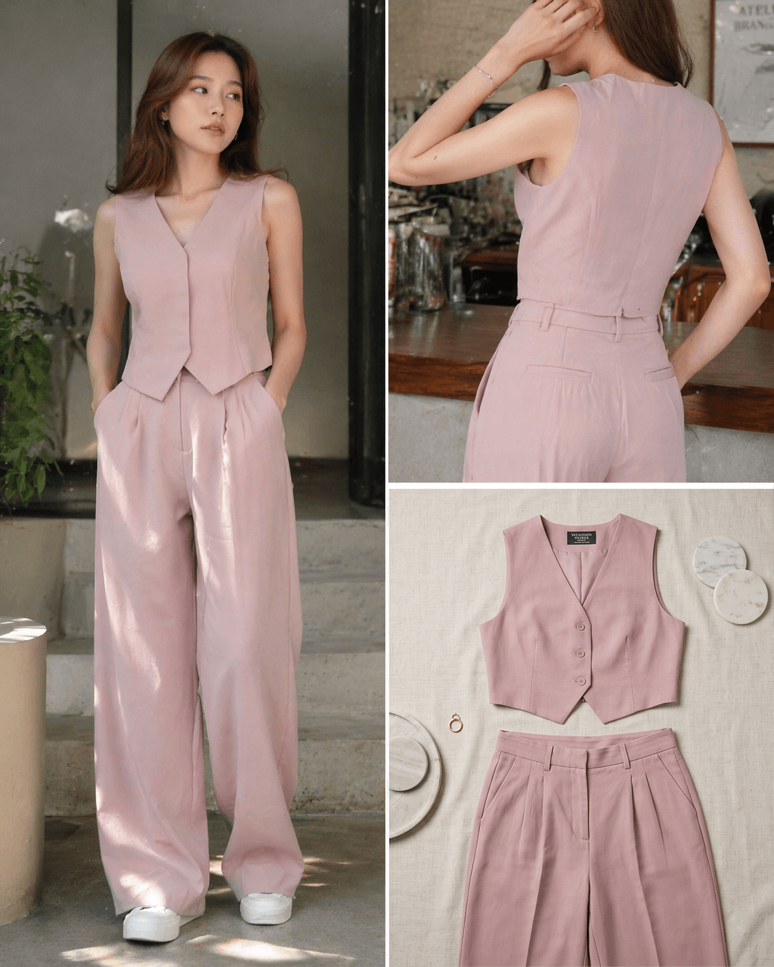 Mauve Pink Set