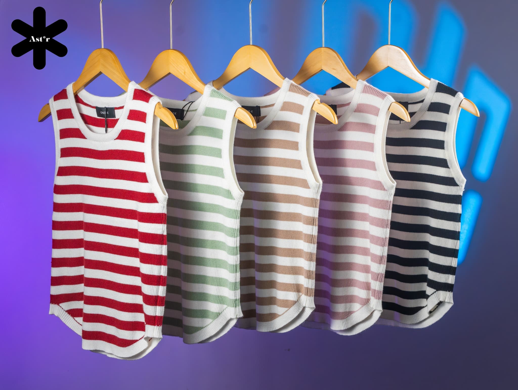 Colored Stripes Top