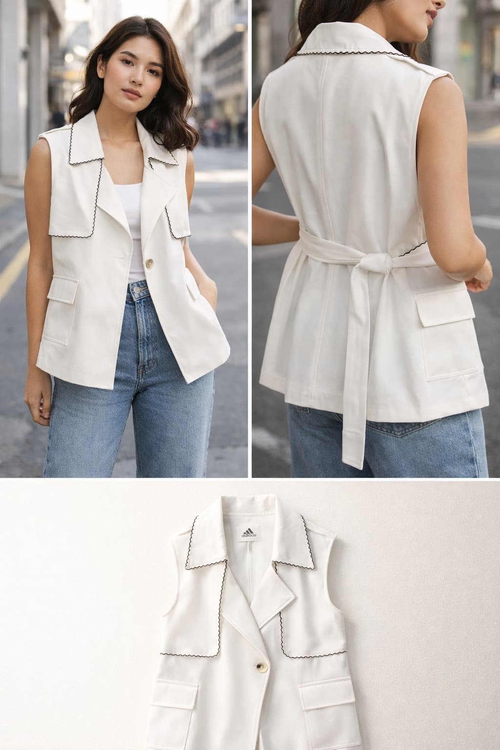 Bangkok Blazer White