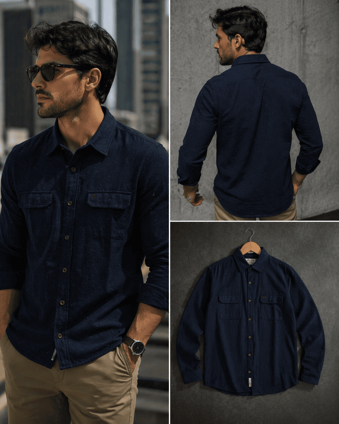 Heritage Slim Navy Top